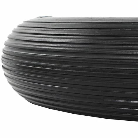 VidaXL Roue De Brouette Avec Axe 2 Pcs PU Solide 4.00-8 390 Mm 4 VidaXL Roue De Brouette Avec Axe 2 Pcs PU Solide 4.00-8 390 Mm – Image 4