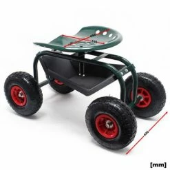 WILTEC Siège De Jardin Sur Larges Roues Charge 150kg Max. Chariot Coulissant Jardinage Repose-genoux Outil 5 WILTEC Siège De Jardin Sur Larges Roues Charge 150kg Max. Chariot Coulissant Jardinage Repose-genoux Outil -chariot de jardin Soldes 2024 11491190 3