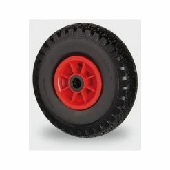 RS PRO Roue De Chariot 260mm X 75mm, Alésage 25mm, Longueur 74mm, Roulement à Rouleaux, Capacité De 75kg ( Prix Pour 1 )