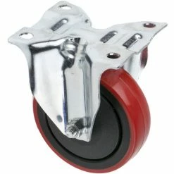 Roulettes Industrielles Fixe RS PRO, Diam 100mm, 110kg ( Prix Pour 1 )