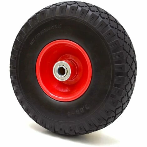 EYEPOWER Roue Pleine De Polyuréthane 3.00-4 250x70 Remplacement Pour Brouettes Mousse PU 1 EYEPOWER Roue Pleine De Polyuréthane 3.00-4 250x70 Remplacement Pour Brouettes Mousse PU