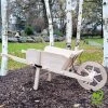 OUTILS ET NATURE Brouette En Bois Grand Modèle Finition Luxy