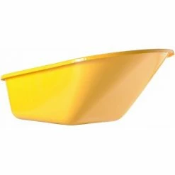 CAISSE HAEMMERLIN SPÉCIALE RÉNOVATION PEINTE JAUNE 110 L POUR BROUETTE BATI PLUS RENO - 309008701--