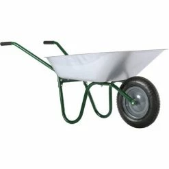 Brouette Haemmerlin 80L Galvanisée Roue Gonflée Kit 80 -303500000-- - Gris