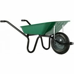 BROUETTE HAEMMERLIN AKTIV PREMIUM PEINTE ROUE GONFLÉE 90 L -305061406-- - Vert