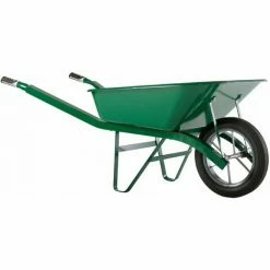 Brouette Haemmerlin Pro Select Bati Plus 100L Peinte Verte Roue Pleine -302334006-- - Vert