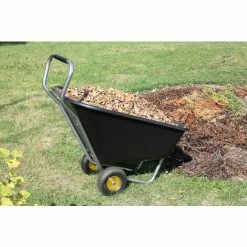BROUETTE / CHARIOT HAEMMERLIN GRANDE CONTENANCE BIG GARDEN 300L -306060101-- - Noir -chariot de jardin Soldes 2024 1238942 3