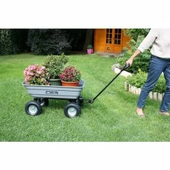 CHARIOT DE JARDIN HAEMMERLIN 4X4 GARDEN 75L- 320062001-- - Gris -chariot de jardin Soldes 2024 1238943 3