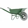 BROUETTE HAEMMERLIN BATI PLUS 100 L PEINTE ROUE INCREVABLE - 302334501-- - Vert