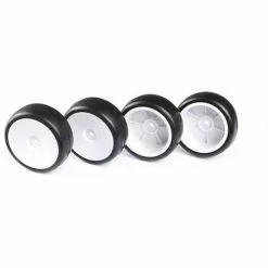 ArrowMax 1:10 Voiture De Tourisme TC Tire 30 Shore Asphalt NC Korea Roues Complètes Slick Disque Blanc 4 Pc(s)