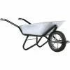 Brouette Haemmerlin Clipso Excellium 100L Galvanisée Roue Pleine -308201801-- - Gris