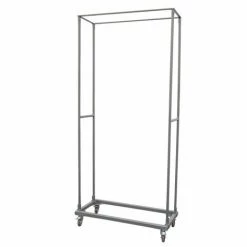 INTEROUGE Chariot De Transport En Acier Pour Chaise Pliante 192*110*39.5cm