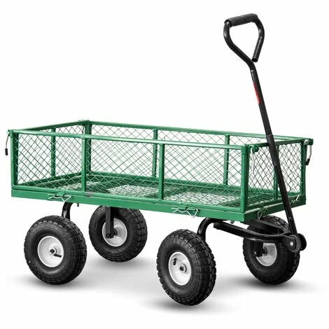 ELEM GARDEN TECHNIC Chariot De Jardin En Acier 97X52X59CM 1 ELEM GARDEN TECHNIC Chariot De Jardin En Acier 97X52X59CM