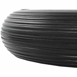 VIDAXL Roue De Brouette Avec Axe PU Solide 4.00-8 390 Mm - Noir - Ascenseurs Et Monte-charge - Monte-charge, Grues Et Chariots - Noir - Noir -chariot de jardin Soldes 2024 14269003 4