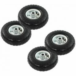 VidaXL Roue De Diable 4 Pcs Caoutchouc 4.10/3.50-4 (260 X 83 Mm)