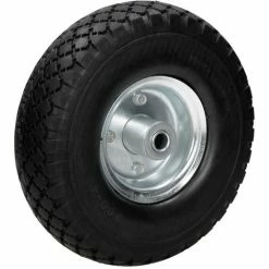 ECD GERMANY 10" Roue De Brouette PU 3.00-4 Ø 260mm En Caoutchouc Solide Roulement à Billes