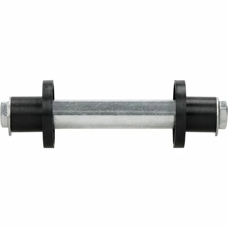 ECD GERMANY 2x 15" Roue Brouette PU 4.80 4.00-8 Pleine En Gomme Solide Ø 390 Mm Avec Axe 4 ECD GERMANY 2x 15" Roue Brouette PU 4.80 4.00-8 Pleine En Gomme Solide Ø 390 Mm Avec Axe – Image 4