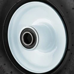 PrimeMatik - Roue De Brouette Pneumatique 136 Kg 10x3,5" 254x89 Mm Pour Charettes Chariots Et Plates-formes De Transport -chariot de jardin Soldes 2024 17320021 5