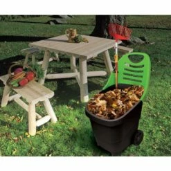 TECH HIT TEC HIT 390670 - Chariot De Jardin Brouette - 62 Litres - 2 Roues: Diamètre 170 Mm - -chariot de jardin Soldes 2024 17331650 4
