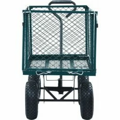 VidaXL Chariot à Main De Jardin Vert 350 Kg -chariot de jardin Soldes 2024 17375347 5
