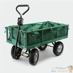 LE POISSON QUI JARDINE.FR Chariot à Main Pour Le Jardin Ou Autres Transports 300 Kg 8 LE POISSON QUI JARDINE.FR Chariot à Main Pour Le Jardin Ou Autres Transports 300 Kg -chariot de jardin Soldes 2024 1793030 4