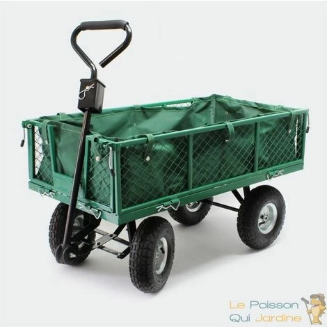 LE POISSON QUI JARDINE.FR Chariot à Main Pour Le Jardin Ou Autres Transports 300 Kg 4 LE POISSON QUI JARDINE.FR Chariot à Main Pour Le Jardin Ou Autres Transports 300 Kg – Image 4