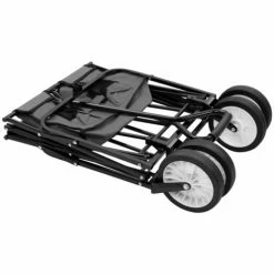 VidaXL Chariot à Main Pliable Acier Gris -chariot de jardin Soldes 2024 18125688 3