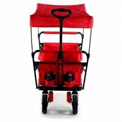 Chariot Fuxtec City Cruiser Rouge Family Fux - Transport Pliable 75 Kg Charge -chariot de jardin Soldes 2024 18131889 3