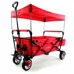 Chariot Fuxtec City Cruiser Rouge Family Fux - Transport Pliable 75 Kg Charge -chariot de jardin Soldes 2024 18131889 5