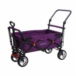 Chariot Fuxtec Easy Cruiser Pourpre Family Fux - Transport Pliable 75 Kg Charge -chariot de jardin Soldes 2024 18131928 4