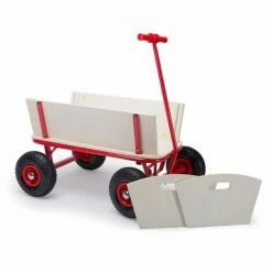 DEUBA Chariot De Transport Avec Bâche De Protection Amovible Rouge Chariot De Jardin -chariot de jardin Soldes 2024 18476916 4