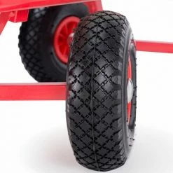 DEUBA Chariot De Transport Avec Bâche De Protection Amovible Rouge Chariot De Jardin -chariot de jardin Soldes 2024 18476916 5