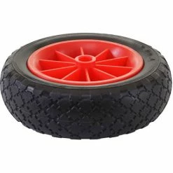 HHG Roue De Rechange Pour Chariot, Pneu, Diable De Transport, Roue PU 260x80 Mm 5 HHG Roue De Rechange Pour Chariot, Pneu, Diable De Transport, Roue PU 260x80 Mm -chariot de jardin Soldes 2024 18936506 3