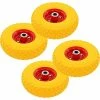 Topdeal Roues De Diable 4 Pcs Caoutchouc 3.00-4 (245x82)
