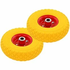 Topdeal Roues De Diable 4 Pcs Caoutchouc 3.00-4 (245x82) -chariot de jardin Soldes 2024 22966761 4