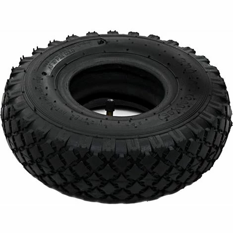 Topdeal 2 Pneus 2 Chambres à Air 3.00-4 260x85 Pour Roue De Diable 3 Topdeal 2 Pneus 2 Chambres à Air 3.00-4 260x85 Pour Roue De Diable – Image 3