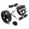 WILTEC Chariot De Transport Alu Pliable 45kg Kayak Canoë Avec Roues PU & Sangles En Nylon Fixation Sécurité