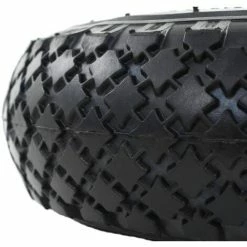 ASUPERMALL Roue De Diable 2 Pcs Caoutchouc 3.00-4 (260 X 85 Mm) -chariot de jardin Soldes 2024 23636624 3