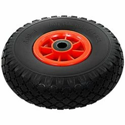 ASUPERMALL Roue De Diable 2 Pcs PU Solide 3.00-4 (260 X 85 Mm) -chariot de jardin Soldes 2024 23636627 4