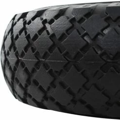 ASUPERMALL Roue De Diable 2 Pcs PU Solide 3.00-4 (260 X 85 Mm) -chariot de jardin Soldes 2024 23636627 5