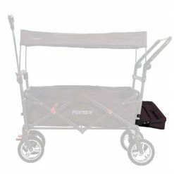 FUXTEC - Extension Habitacle Chariot De Transport Pliable FX-CT800 Marron