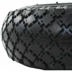 Hommoo Roue De Diable 4 Pcs Caoutchouc 3.00-4 (260 X 85 Mm) HDV04983 -chariot de jardin Soldes 2024 24998498 5