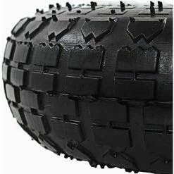 Hommoo Roue De Diable 2 Pcs Caoutchouc 4.10/3.50-4 (260 X 83 Mm) HDV04988 -chariot de jardin Soldes 2024 24998545 5