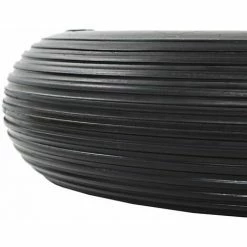 Hommoo Roue De Brouette Avec Axe 2 Pcs PU Solide 4.00-8 390 Mm HDV04992 -chariot de jardin Soldes 2024 24998586 5