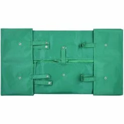 Hommoo Bache De Chariot De Jardin Vert Tissu HDV06522 -chariot de jardin Soldes 2024 25433290 4