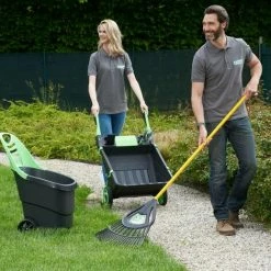 RIBIMEX Chariot De Jardin Pour Ramassage Déchets/feuilles, 65litres -chariot de jardin Soldes 2024 25440007 3