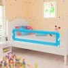 ASUPERMALL Barriere De Lit Pour Enfants 150 X 42 Cm Bleu