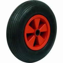 SODISE ROUE GONFLABLE CORPS PVC 400X100mm ALESAGE 20 Mm 26302