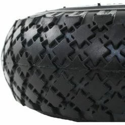 TRUE DEAL Roue De Diable 2 Pcs Caoutchouc Durable Et Résistant à L'abrasion 3.00-4 (260 X 85 Mm) -chariot de jardin Soldes 2024 26119686 4