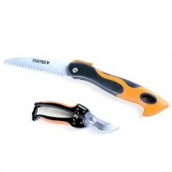 Lot De 2 Sécateurs FUXTEC FX-HWG2 - Sécateur Et Couteau-scie -chariot de jardin Soldes 2024 26924594 5